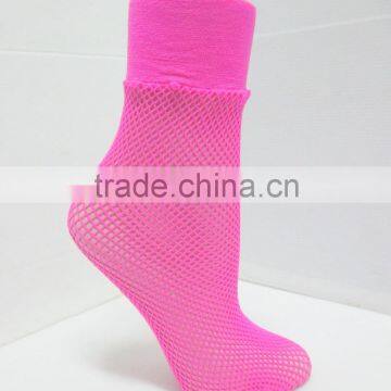 fishnet ladies sheer ankle socks