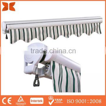 Aluminum Motorized Retractable Awning for Patio Front Door Canopy