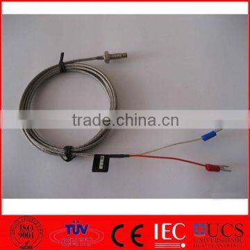High Temperature Bolted Thermocouple with Stainless Steel Wire