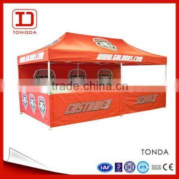 3x3m cheap promotion custom aluminium frame tent aluminium gazebo