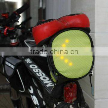 Newest Design LED Indicator Light Waterproof Bag Bike Saddle Bag photo-5