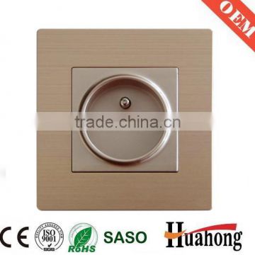 French Aluminium wall socket for Hotel and villa