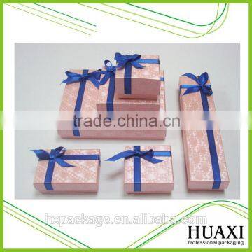 Luxury custom logo printed gift jewelry boxes cardboard jewelry boxes for jewelry packaging