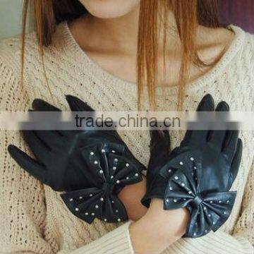 Manufacture sex Gloves,imitate silk lining Glove