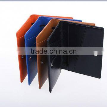 High Quality Cow Leather Men's Card Holder Travel Passport Holder photo-4