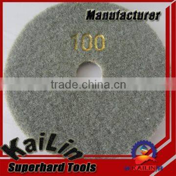 High Working Efficiency Diamond Polishing Pads for Marble Granite