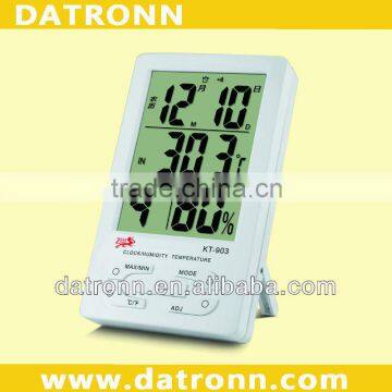 KT903,digital room temperature/humidity meter used as household digital thermometer