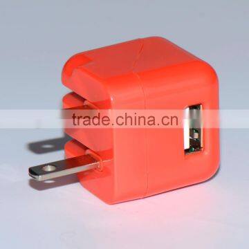 2016 usb wall charger 5v 1a travel charger