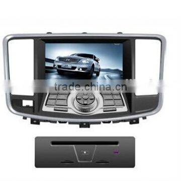 Wince CE6.0 Automobile Navigation Systems for Teana 2010 Car Satnav Multimedia Player with Dual Zone Radio 3G BT TV