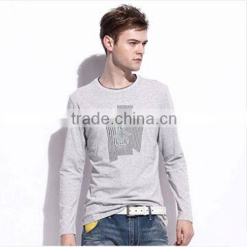 Custom Cheap Cotton Long Sleeves Mens T Shirts