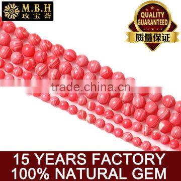 Fashion Gemstone Crystal Beads Wholesale Natural Rhodocroshite Loose Beads Semi DIY Handmade Beaded Jewelry Chain