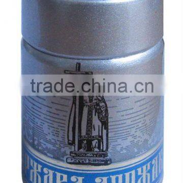 Aluminum- Plastic Inserts Screw Non-refillable Bottle anti-fake top Caps for Blend, wine, Whisky