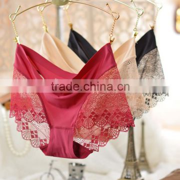 Hot Sale Sexy Lace Hipster Panty Shorts Crotch Cotton Underwear Plus Size