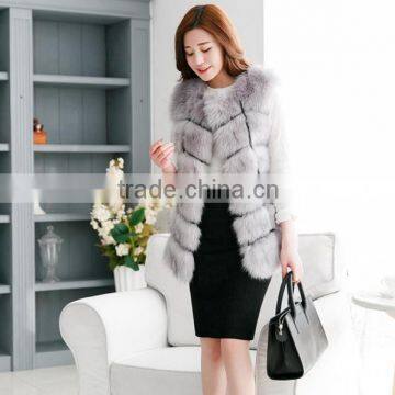 Factory direct sale wholesale faux fur vest fur coat