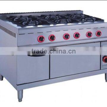 Gas Range with 4-Burner&Griddle&Oven (LS-996A)