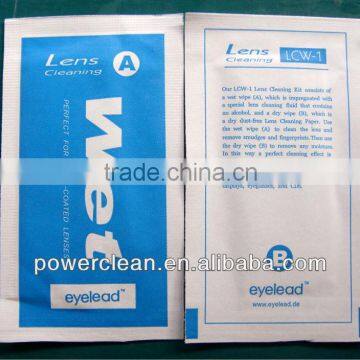 Sterile Eyeglasses Wet Cleaning Cloth