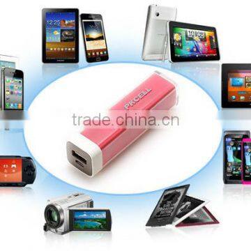 Promotions big capacity 13,000mAh LED flashlight lipstick power bank