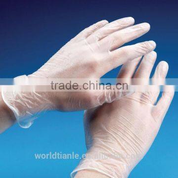 powder free industrial grade vinyl gloves manufacturer