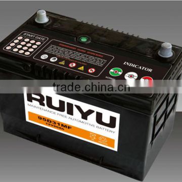 NS100L MF 12V 90AH JIS Car battery Auto batteries