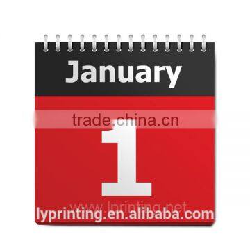 China cheap calendar printing / beautiful calendar desgin printing