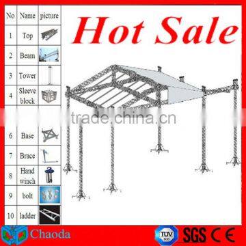 2014 hot sale Cheap CE,SGS ,TUV cetificited aluninum space frame truss