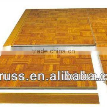 LED Dance Party Event Supplies Teak Wood Dance Floor