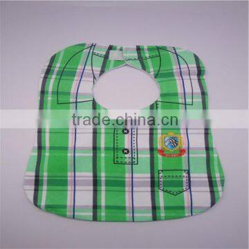 2014 Double layer promote baby cotton bib waterproof