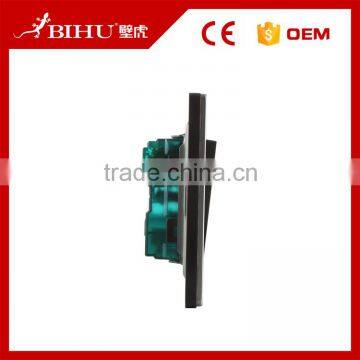 Reliable Quality BIHU Stainless Steel 1 Gang 1 Way Metal Wall Switch for Sale