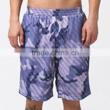 New Athletic Fashion Men's GYM Shorts Summer Spring Knee-length Men Sport Shorts Fast Dry Breathable Running