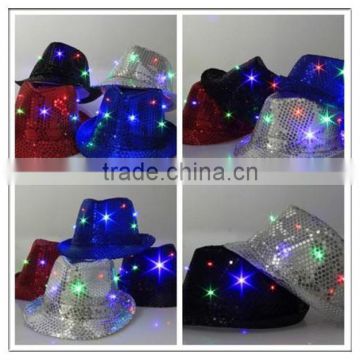 new custom promotion party led cowboy hat