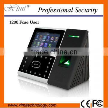 1500 Face user access control interfaces optional WIFTGPRS network built in battery camera biometric face time attendance system