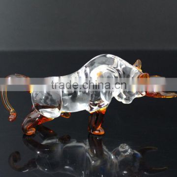 Custom cheap crystal figurines animal shape design