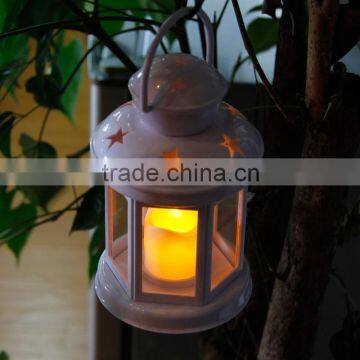 Lumifre BS10 Outdoor Glass Windproof Candle ABS Lantern