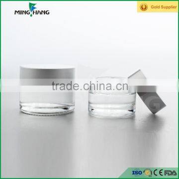 Frosted Galss Cosmetic Jar for Cream photo-6