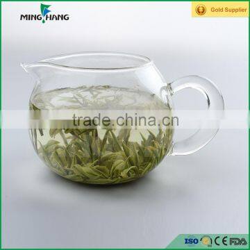 450ml borosilicate glass tea pot, clear tea glass pot with handle