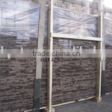 Factory Direct Sell Good Quality Polished Surface Finished Golden Coast Coffee Color Marble Slab