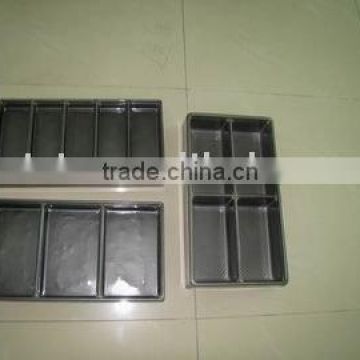 Plastic electronic tray