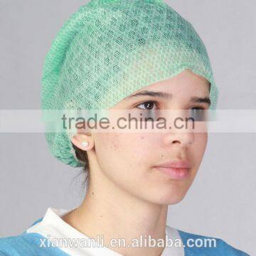 Beautiful femal disposable non-woven hospital bouffant cap