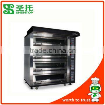 Shentop STPAD-AK4F Electric oven with 4 deck 16 trays French electric furnace Detachable type large oven