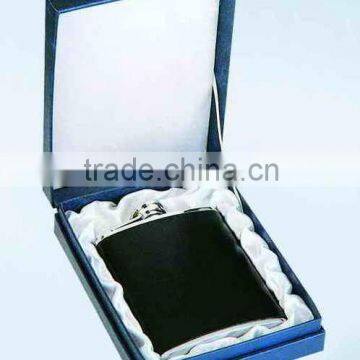 stainless steel hip flask set