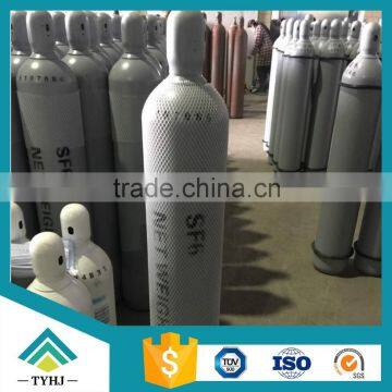 40L seamless steel gas cylinder 50kg SF6 GAS