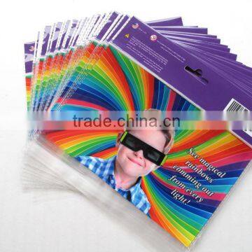 6 Colors Customized Printed Plastic BOPP Header Card Packaging Bag