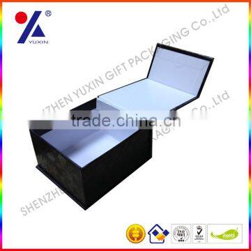 New arrived! black paper magnet box customized paper box with magnetic closure paper gift box empty paper box paper carton box