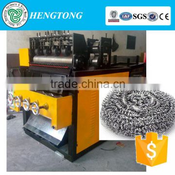 flat scourer making machine for making flat scourer