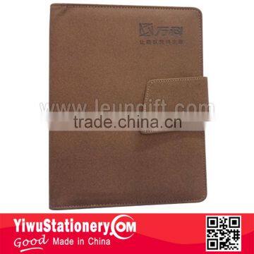 Embossed PU notebook business Gift notebook