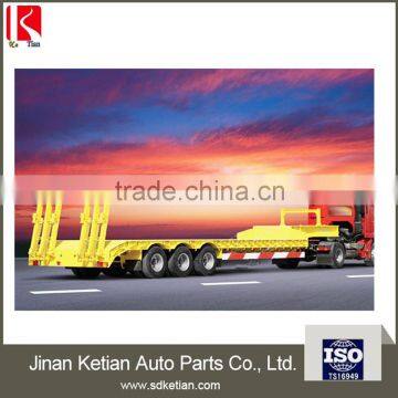 Low Bed Semi Trailers Used For Equipment Transport