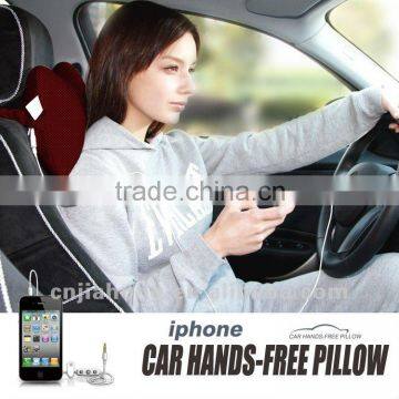 Car Handsfree Pillow Iphone Special /Car Neck functional Pillow Unique Idea Gift CE ROHS ISO