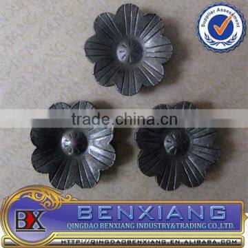 decorative wrought iron building materials stamped flowers