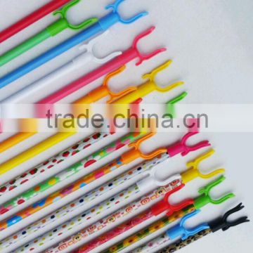 Kinds of new design PVC cover cloth hanger fork with high quanlity and competitive price