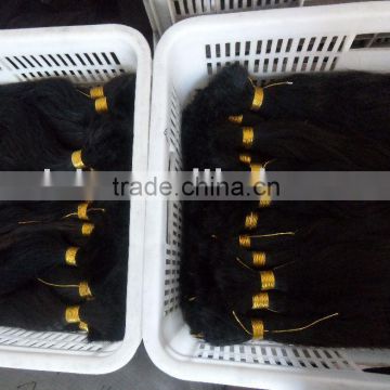 34'' virgin single/raw hair/hair braid extension/weaving weft extension/ /pre-bonded/clip on human hair remy extension